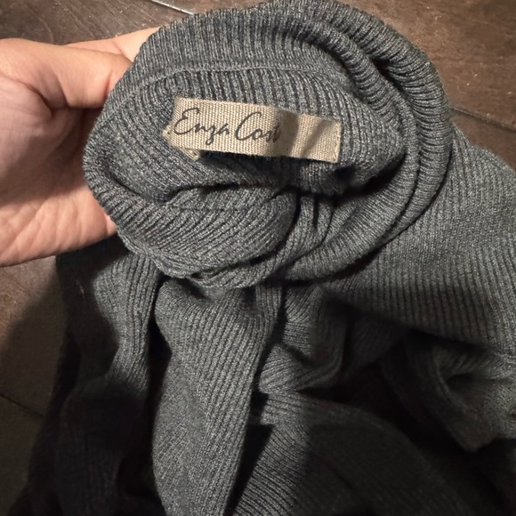 Enza Silk Blend Turtleneck Dress - Picture 4 of 5